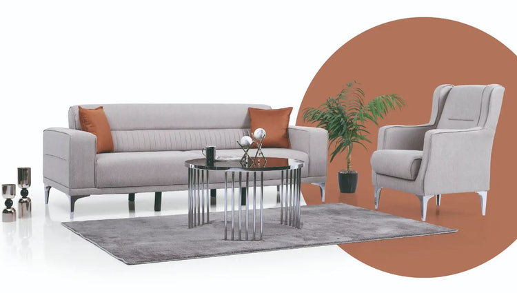 Lexus Kapitoniertes Sofa Set