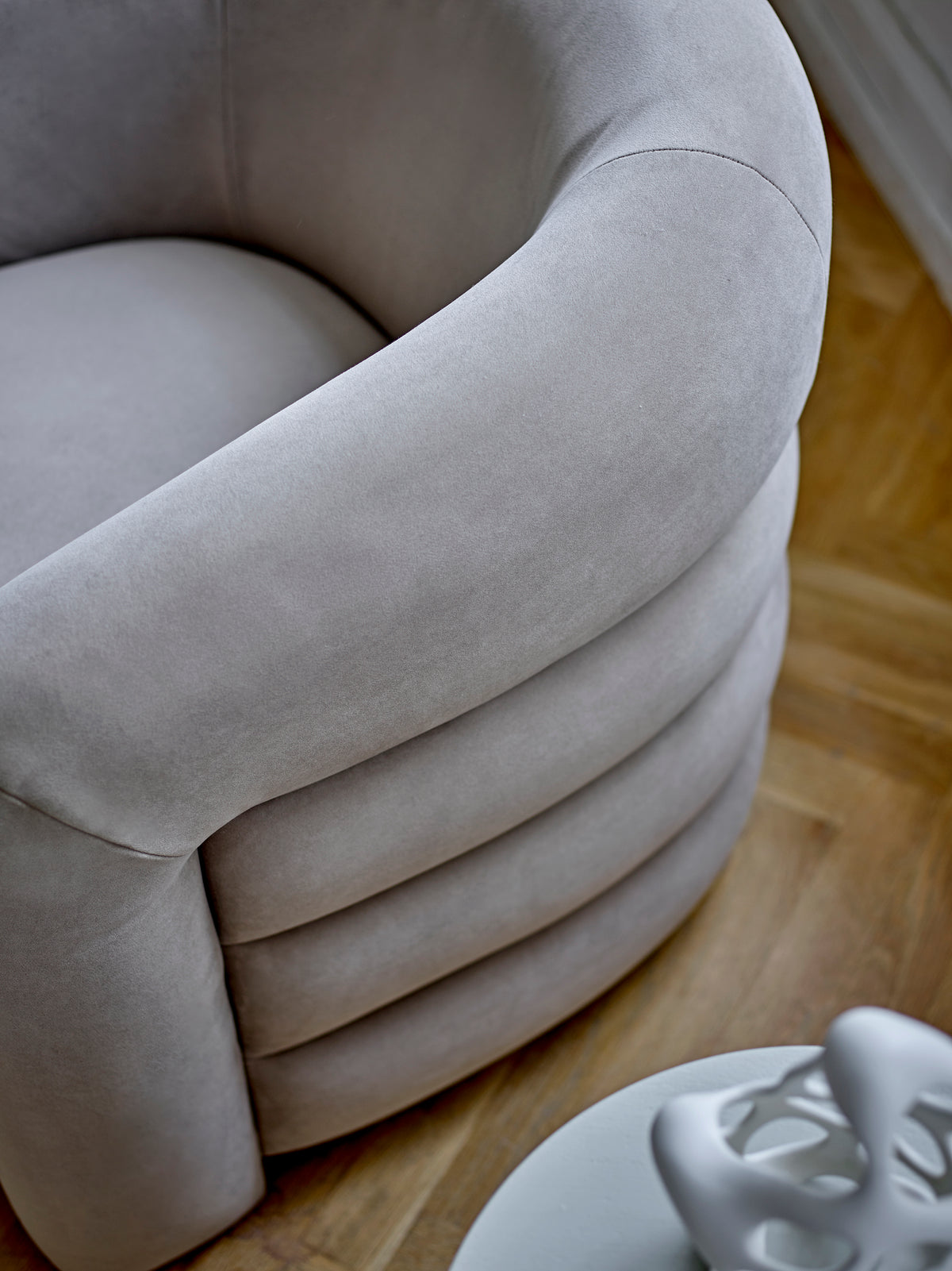 Joel Loungesessel – Grau, Polyester