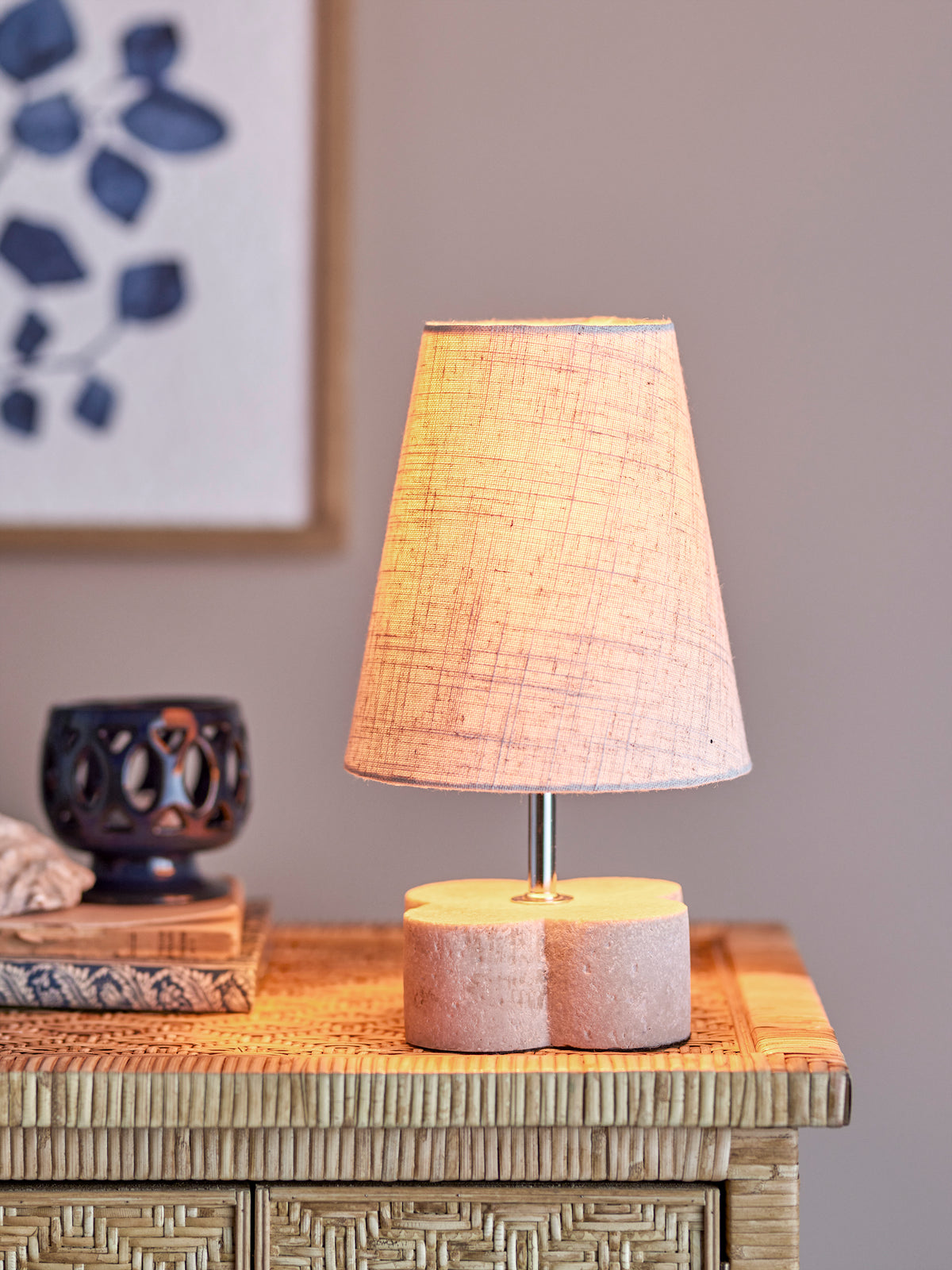 Foglio Tischlampe – Natur, Polyresin