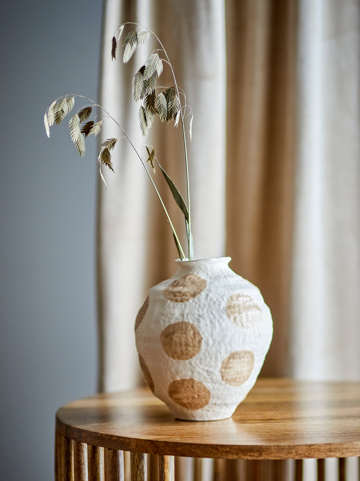 Byron Vase – Natur, Steingut
