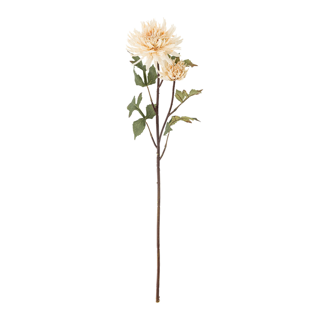 Chrysantemum Kunstblumen-Stiel – Natur Default Title