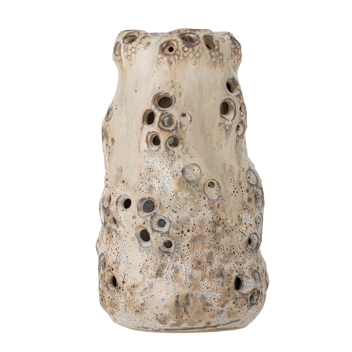 Noble Vase – Natur, Steingut