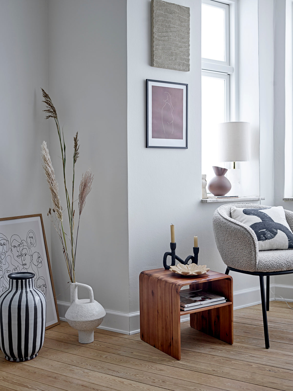 Cortone Esszimmerstuhl – Grau, Polyester