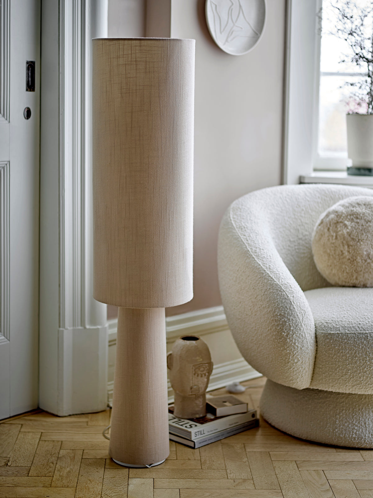 Emmie Stehlampe – Natur, Leinen