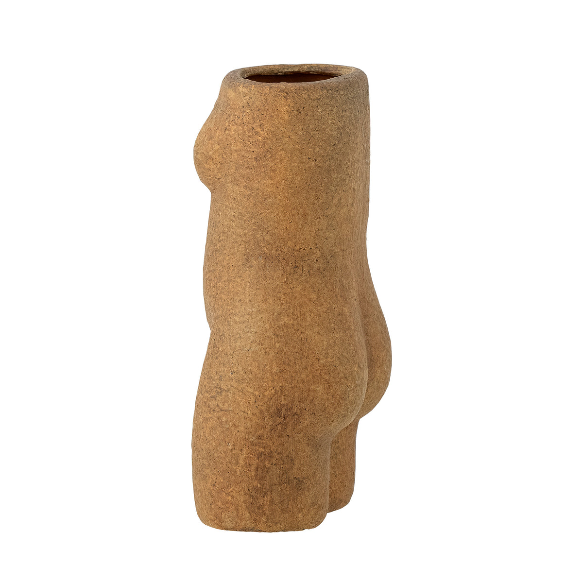 Emeli Deko-Vase – Braun, Terrakotta