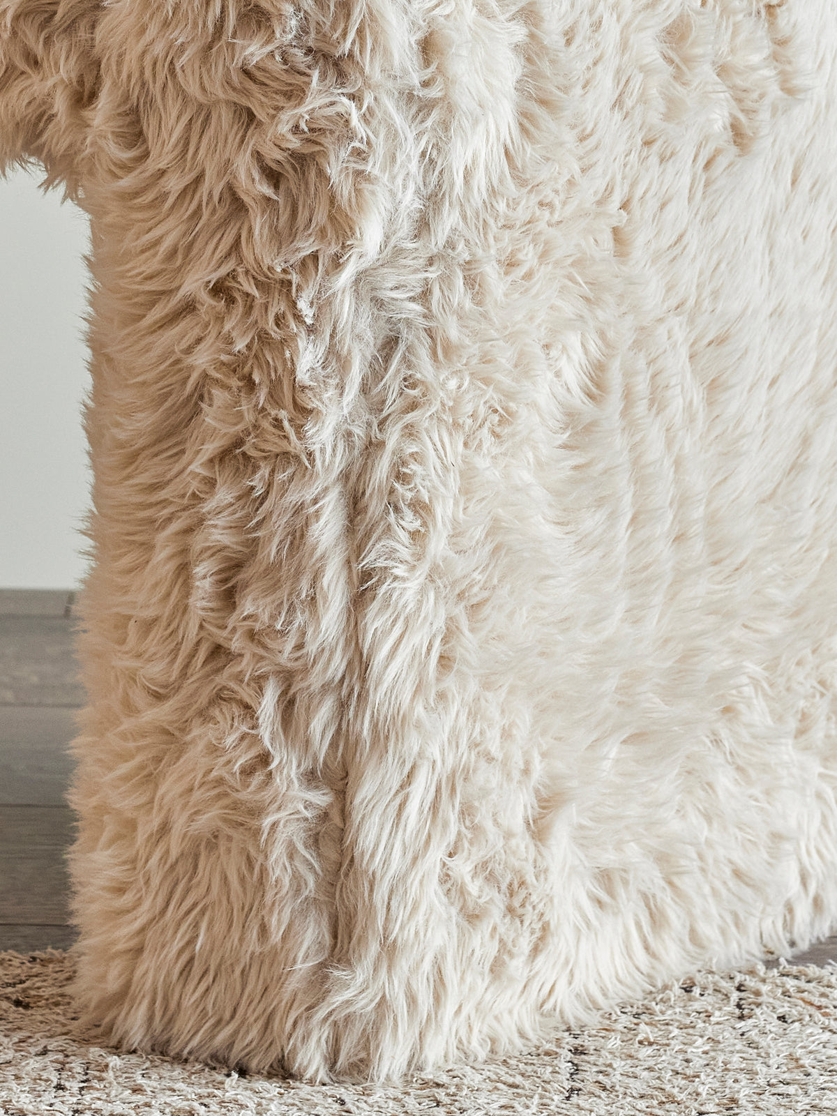 Bobbie Hocker – Natur, Polyester (rechteckig)