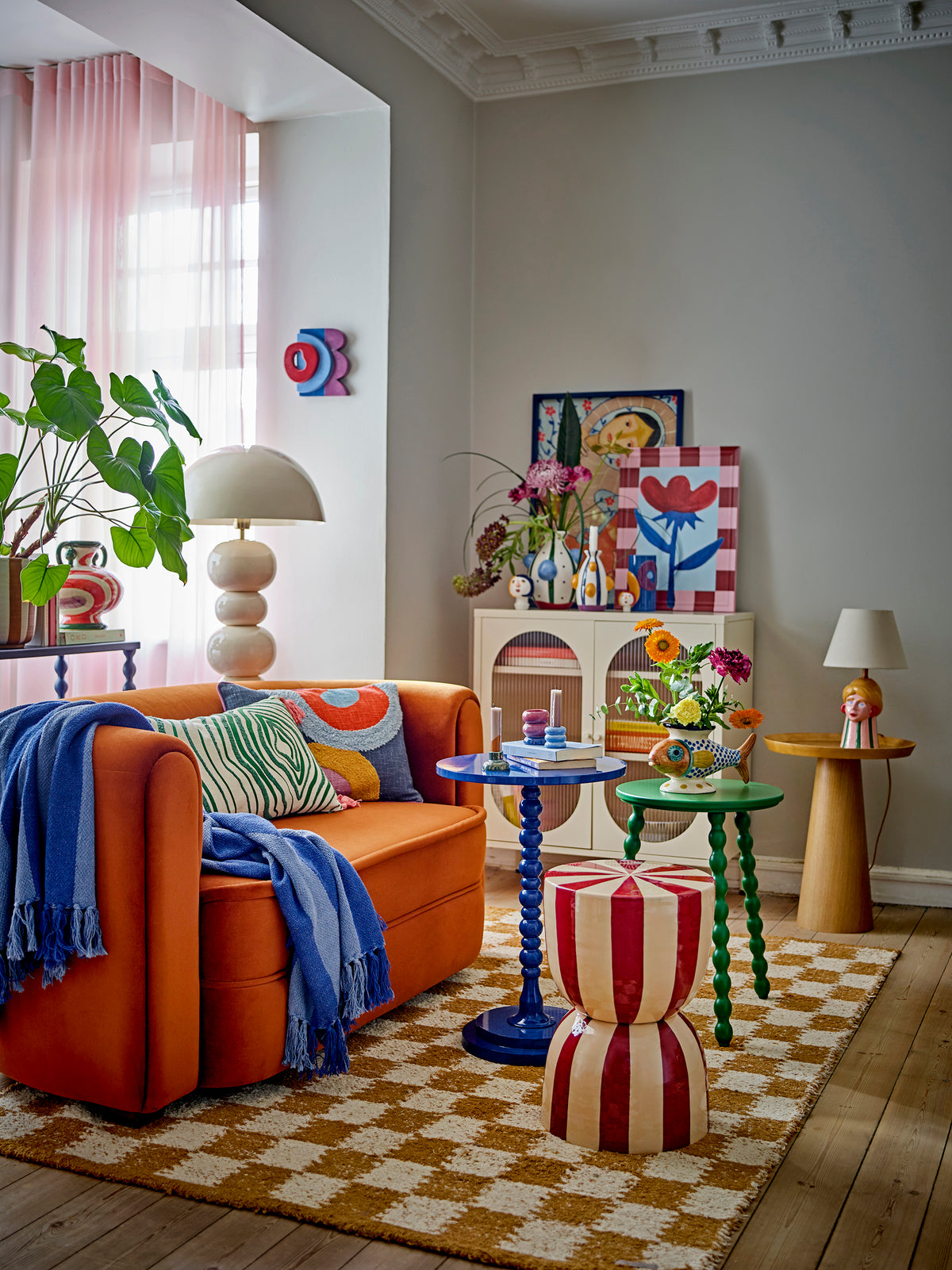Polivia Wanddekoration – Bunt, Keramik