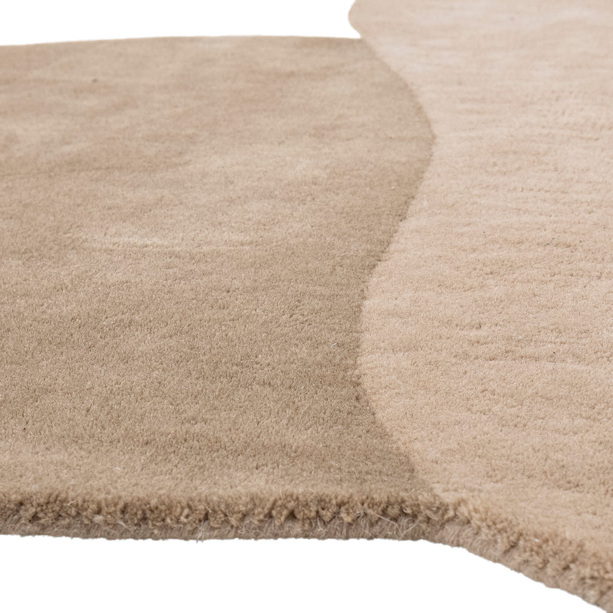 Denton Teppich – Braun, Wolle