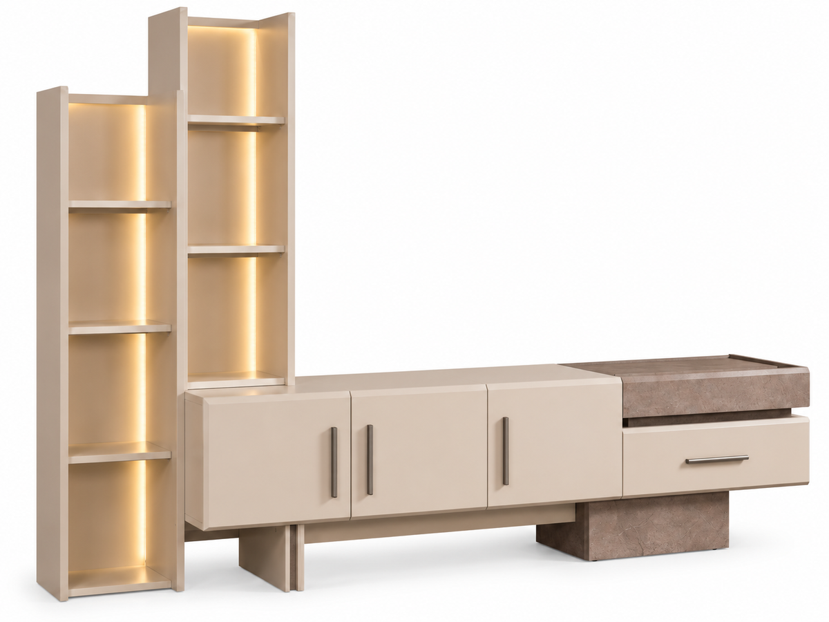 Siena Wohnwand Komplettset