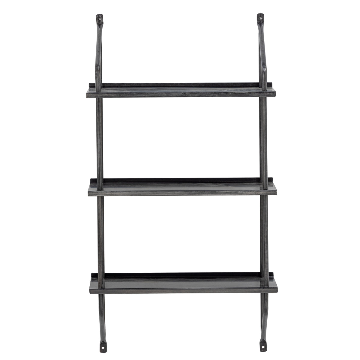 Sindre Regal – Schwarz, Eisen