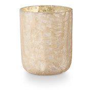 Winter White Duftkerze im Crackle-Glas – Weiss Default Title