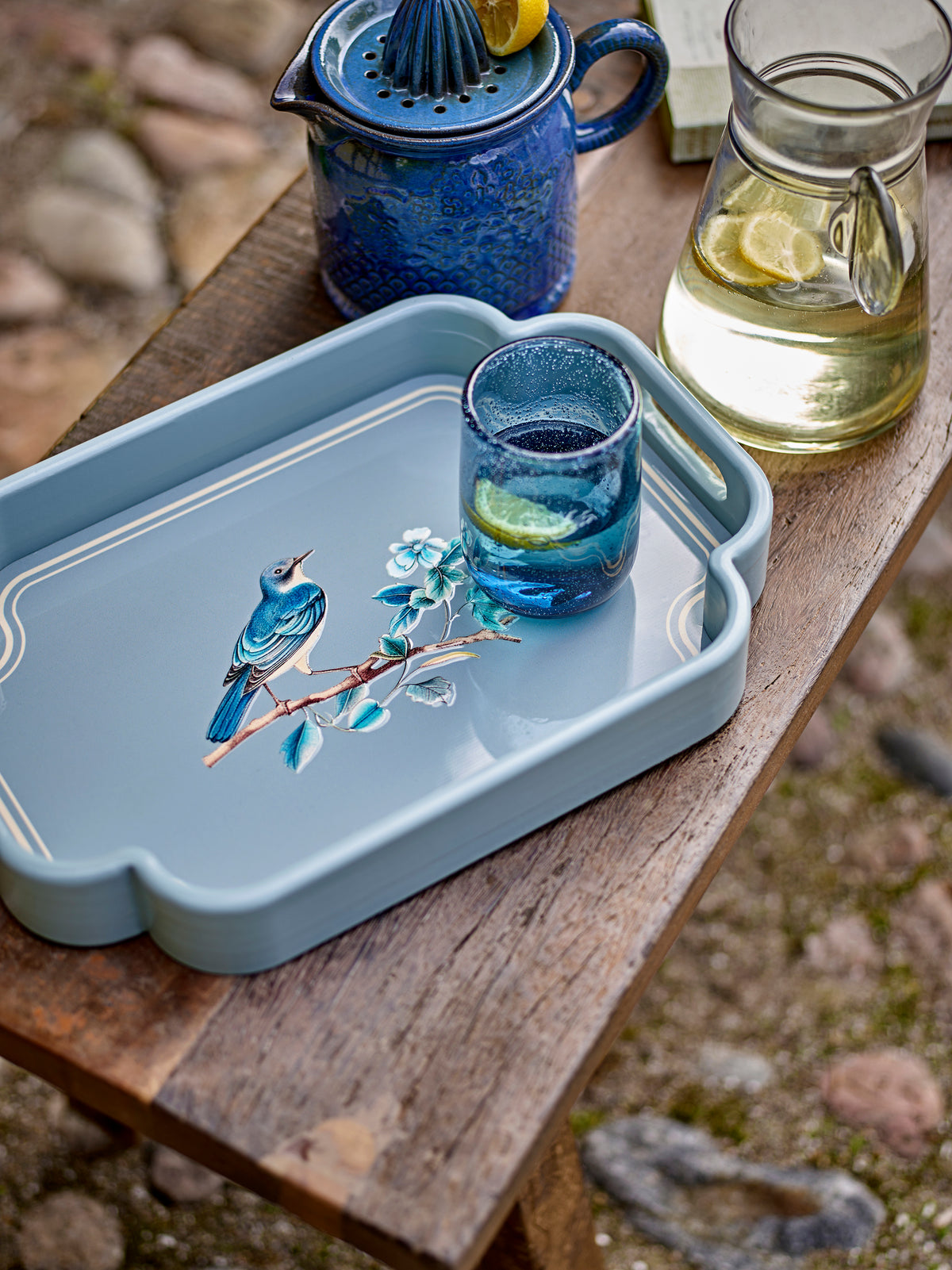 Meggie Tablett – Blau, MDF