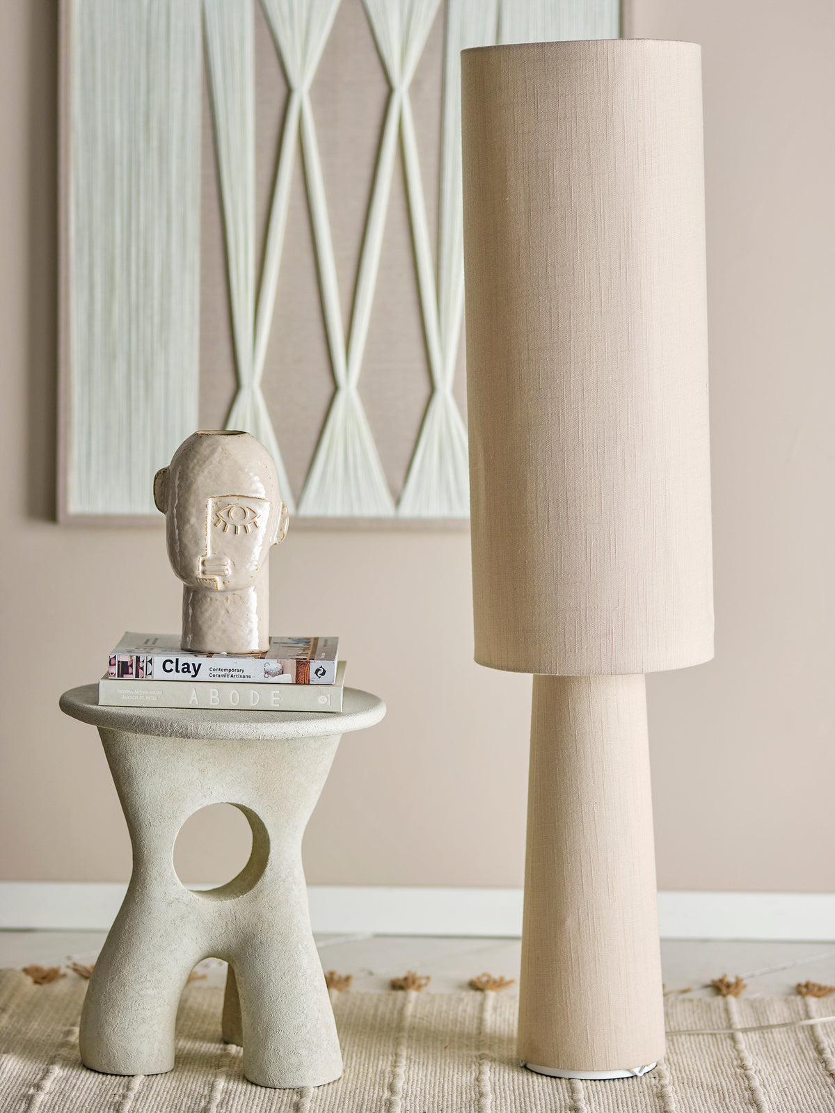 Emmie Stehlampe – Natur, Leinen