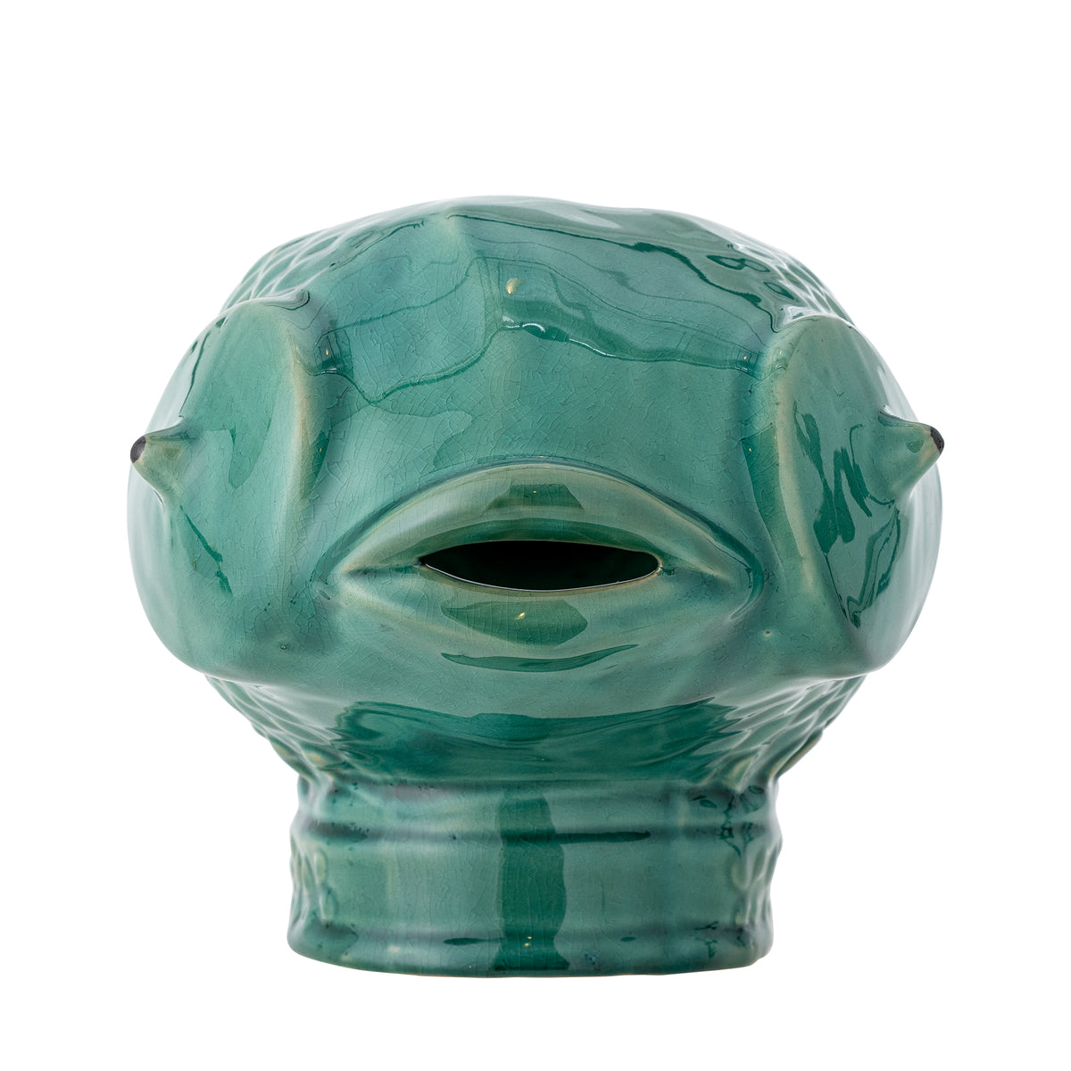 Hiro Blumentopf – Grün, Steingut