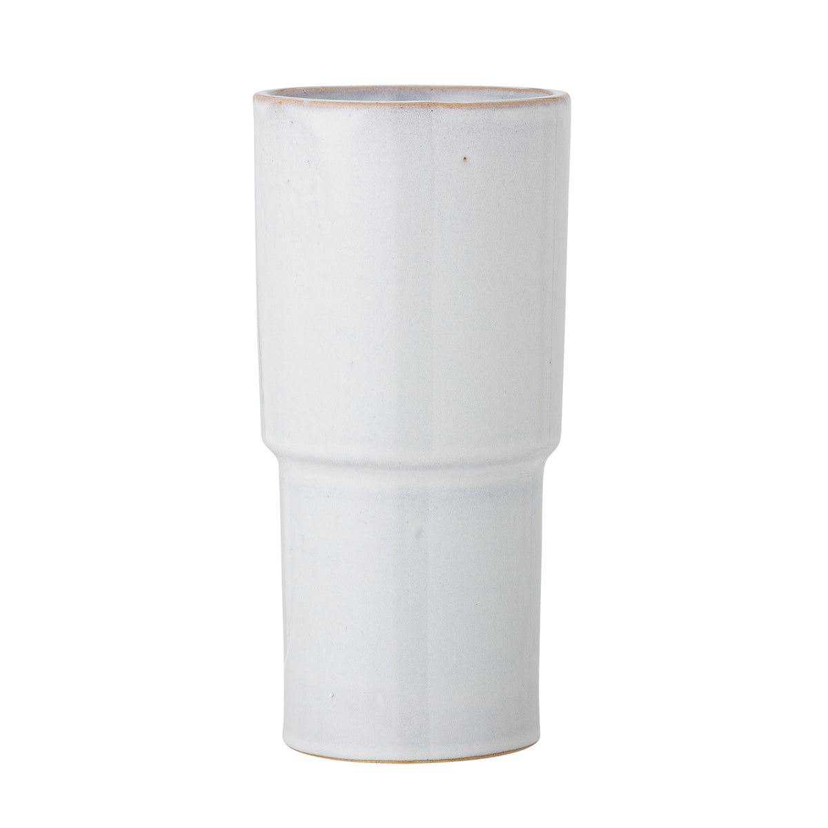 Marji Vase – Weiss, Steingut Default Title
