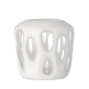 Rohan Teelichthalter – Weiss, Recyceltes Glas Default Title