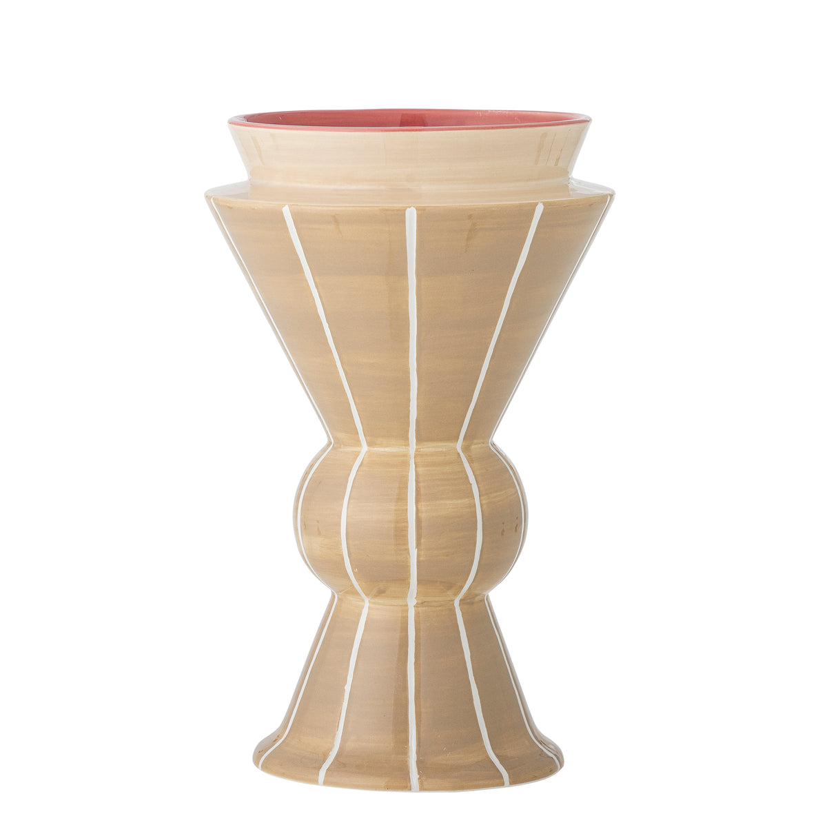 Trilla Vase – Natur, Keramik Default Title