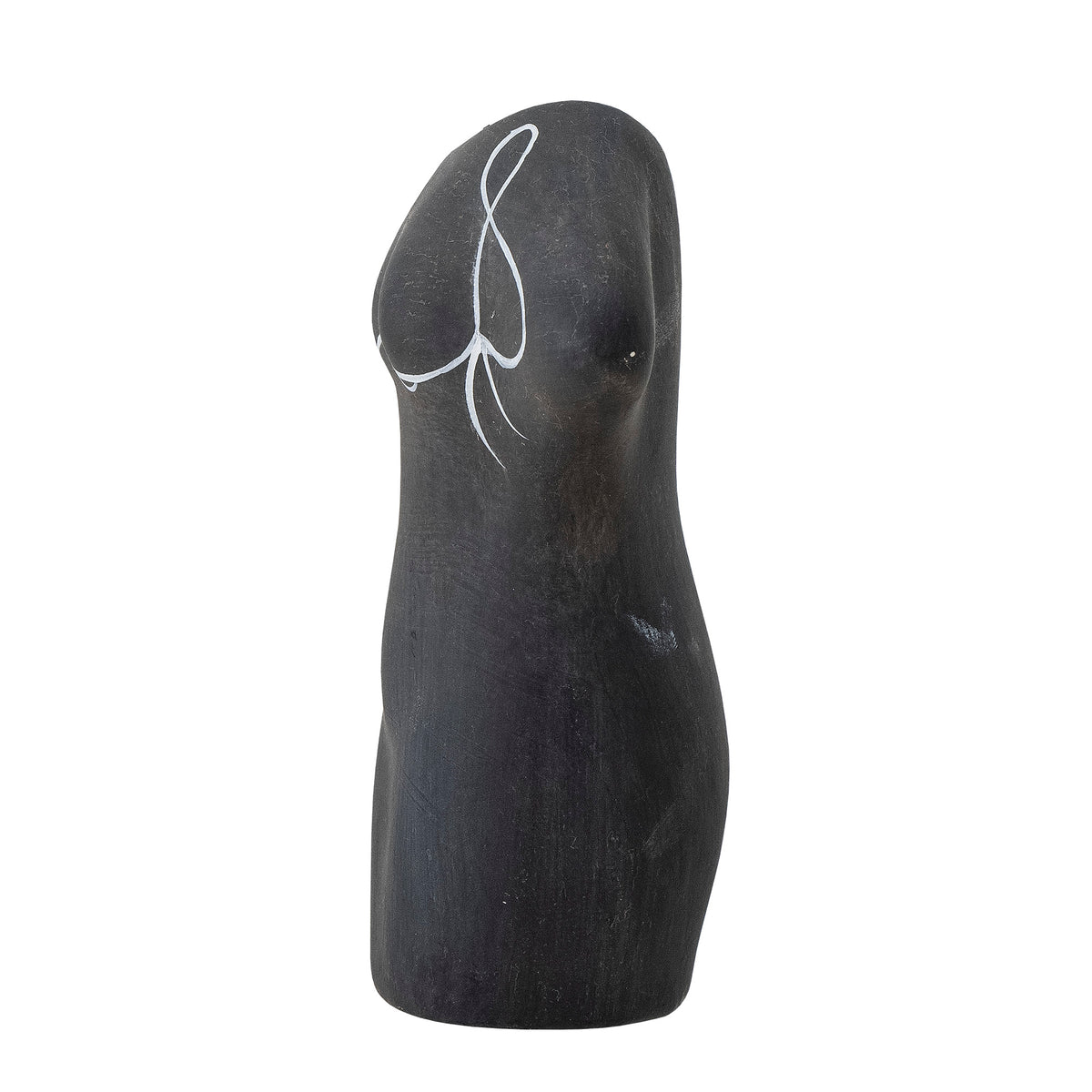 Lulu Deko-Vase – Schwarz, Terrakotta