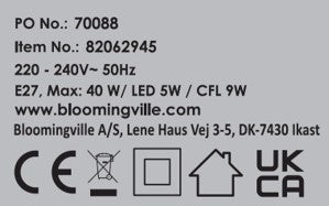 Silva Tischlampe – Silber, Steingut