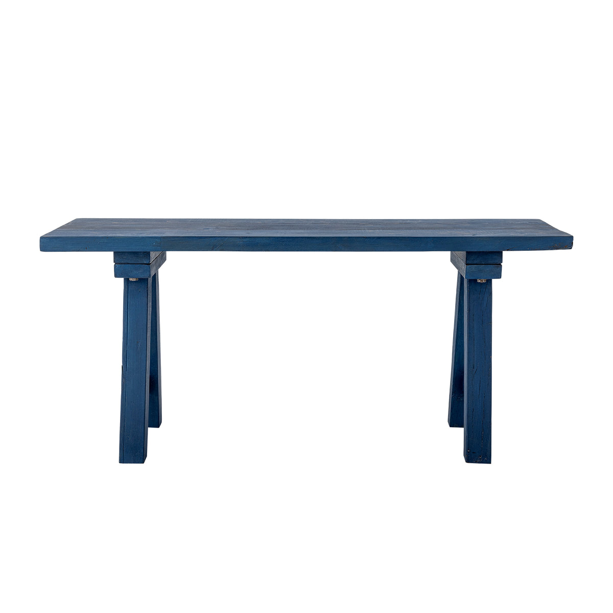 Porir Bank – Blau, Recyceltes Holz Default Title