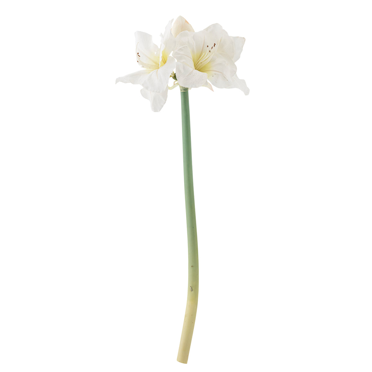Amaryllis Kunstblumen-Stiel – Weiss Default Title