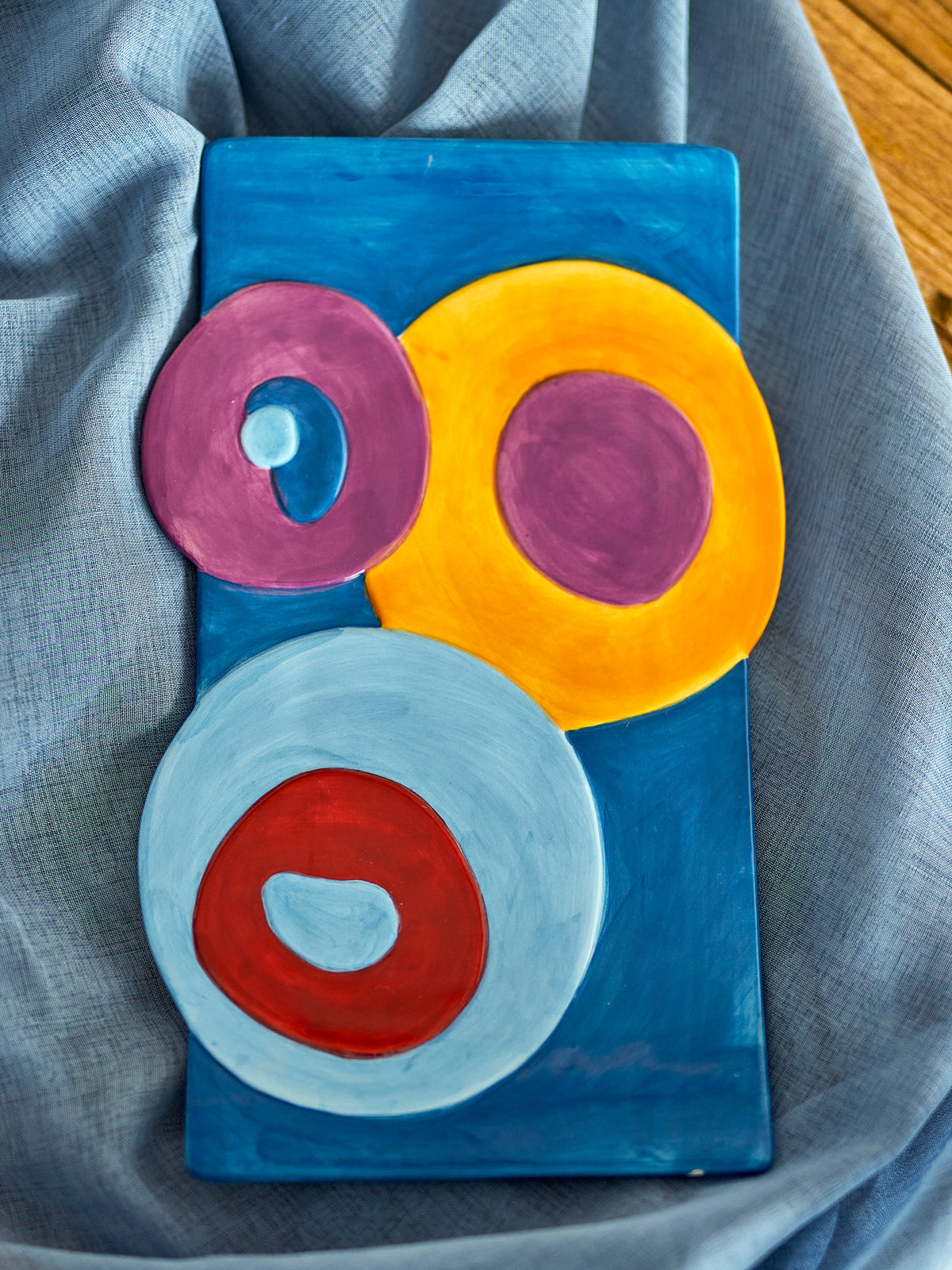 Polivia Tablett – Bunt, Keramik