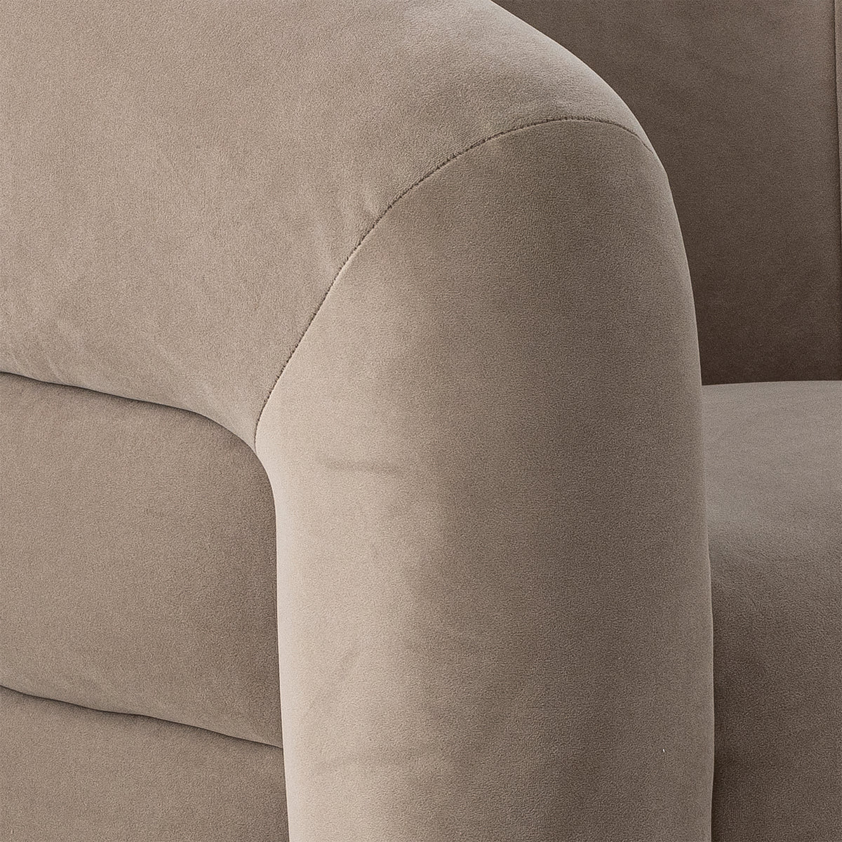 Joel Loungesessel – Grau, Polyester