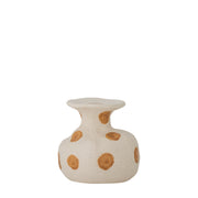 Byron Kerzenhalter – Natur, Steingut Ø 10,5 × H 10 cm